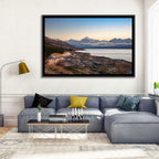 Mount Cook Over Lake Pukaki Wall Art