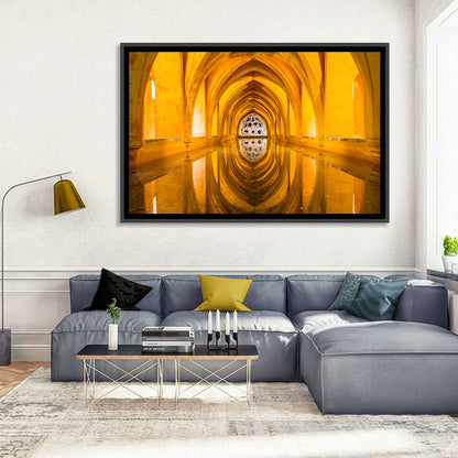 Royal Alcázar Bath Reflections Wall Art
