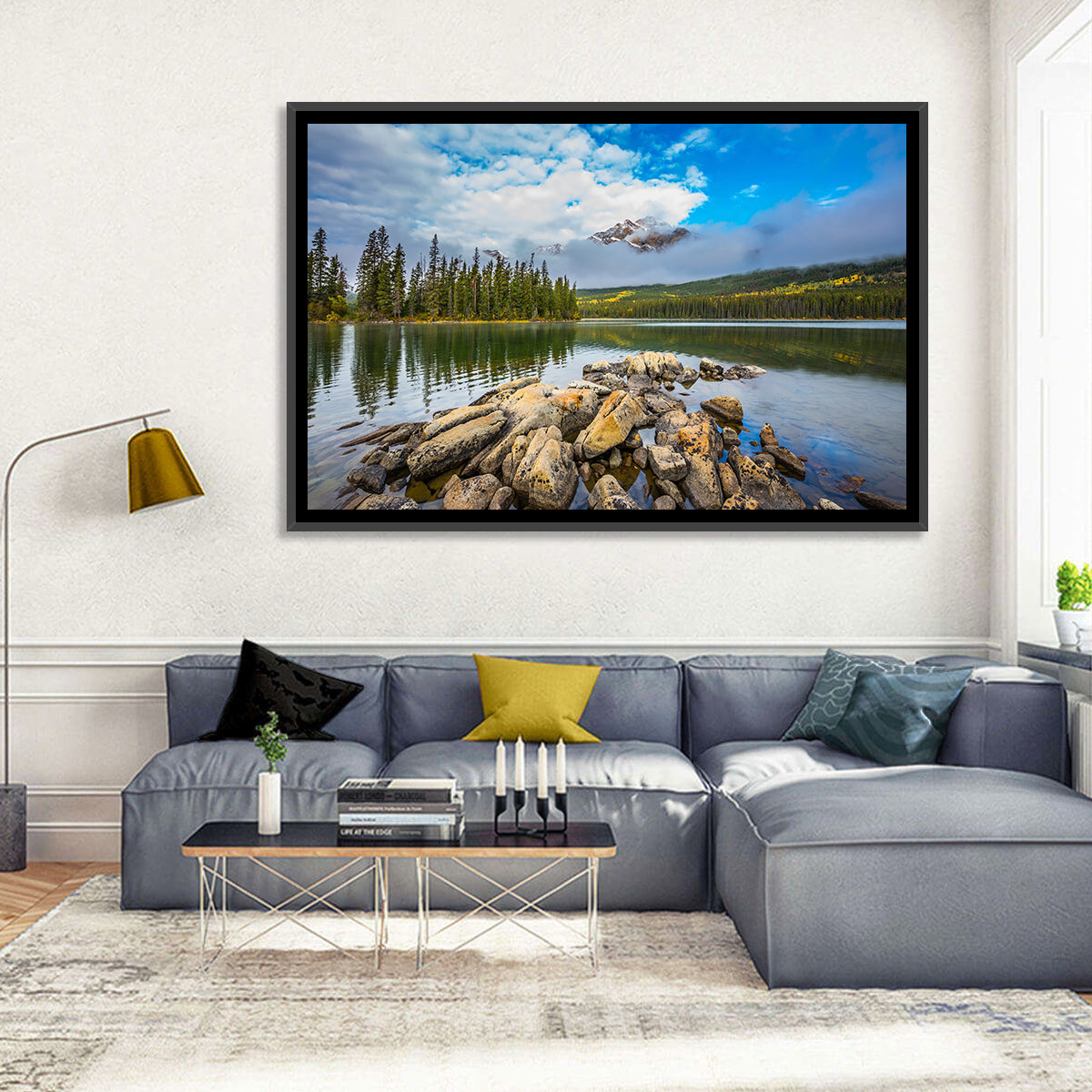 Pyramid Lake Reflections Wall Art