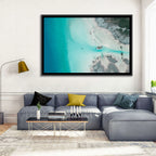 Bacalar Lagoon Aerial Wall Art