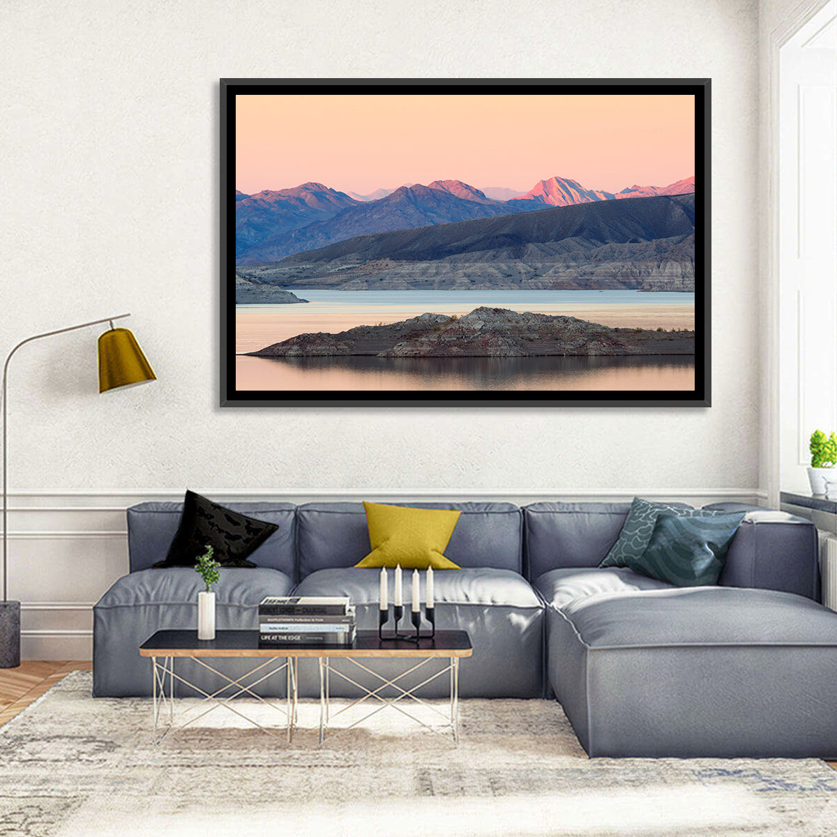 Lake Mead Twilight Reflection Wall Art