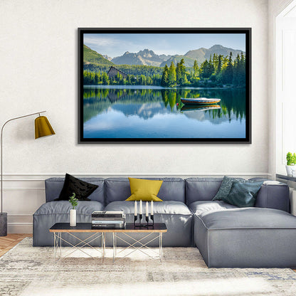 Štrbské Pleso Reflection Wall Art