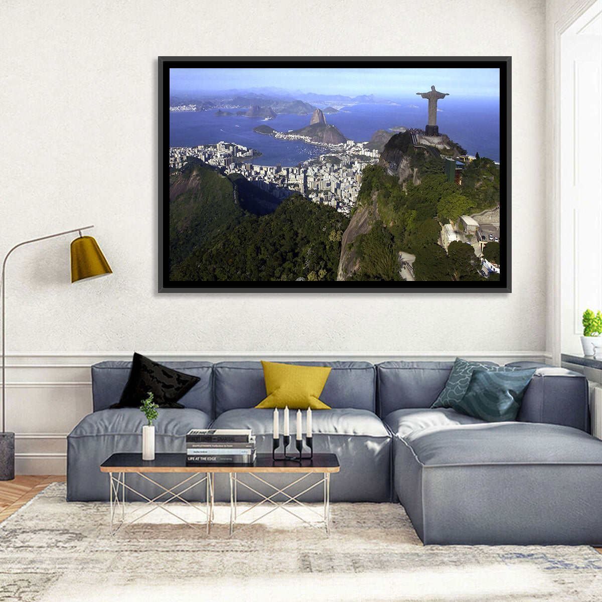 Christ the Redeemer Over Rio De Janeiro Wall Art