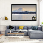 Mount Rainier Over Lake Washington Wall Art