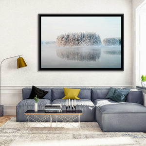 Karelia Winter Lake Wall Art