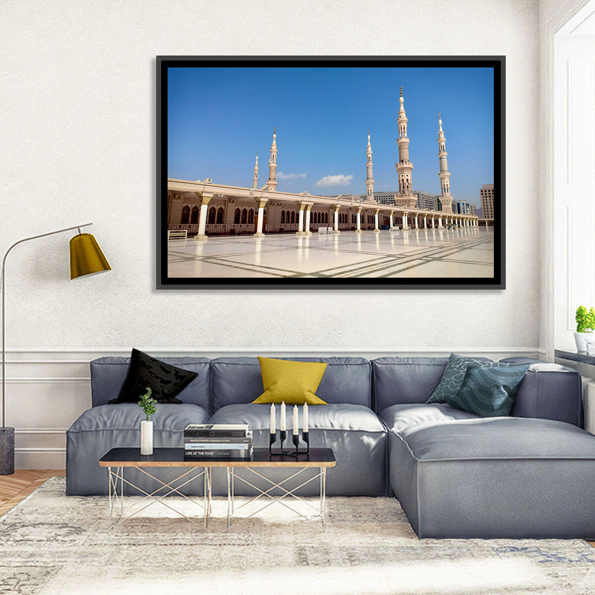 Al-masjid An-nabawi, Medina Wall Art in a room, landscape