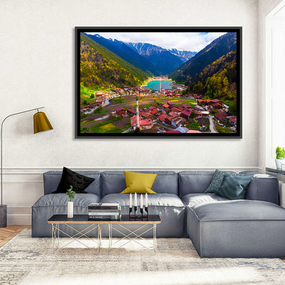 Uzungol Village Lake Wall Art