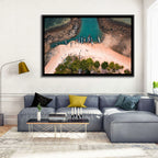Koh Samui Long-tail Boats Wall Art