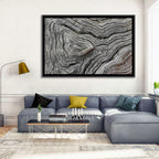 Tree Growth Rings Wall Art