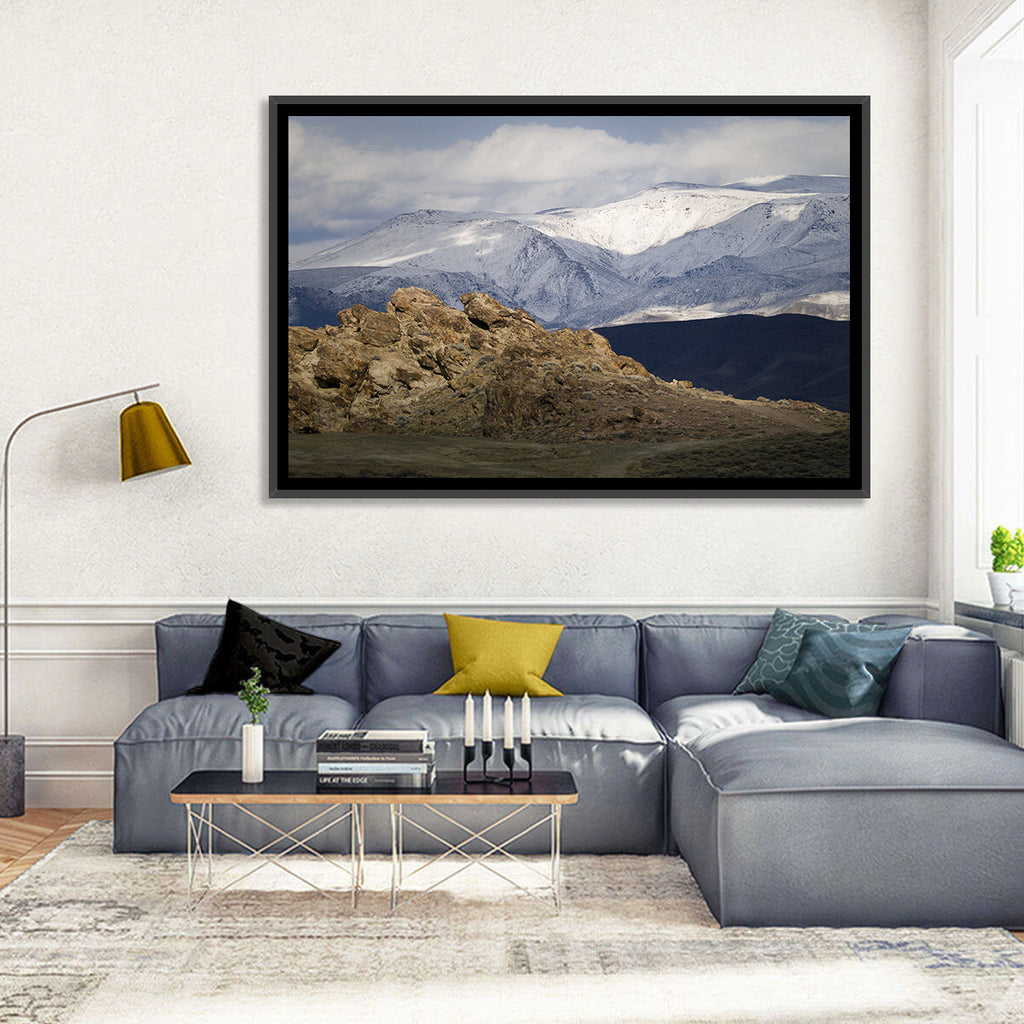 Wonderstone Snow-dusted Mountains Wall Art