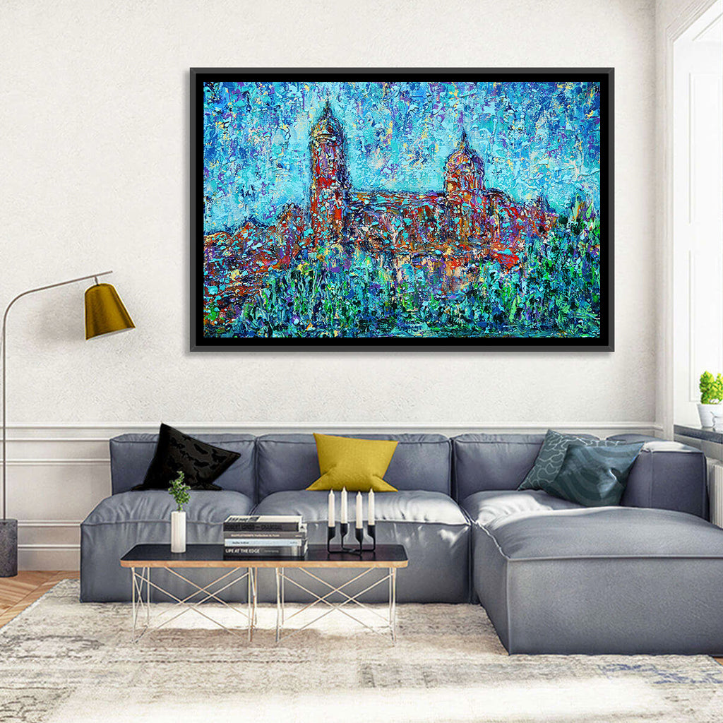 Salamanca Dual Domes Reflection Wall Art