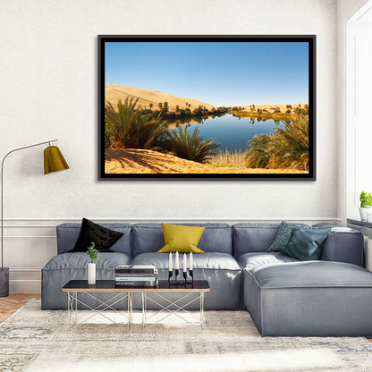 Umm Al Ma Desert Oasis Wall Art