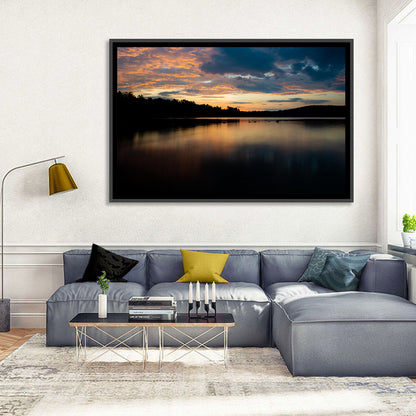 Lake Squam Sunrise Reflection Wall Art