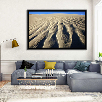Endless Rippled Sand Dunes Wall Art