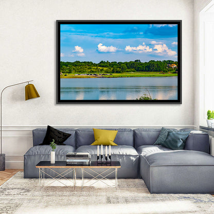 Zorinsky Lake Reflection Wall Art