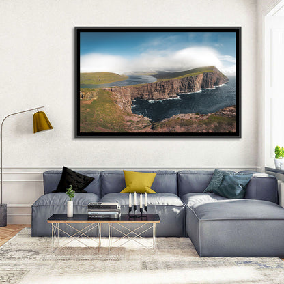 Traelanipa Cliffs, Sørvágsvatn Wall Art