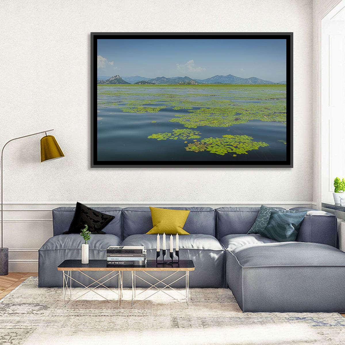 Lake Skadar Water Lilies Wall Art