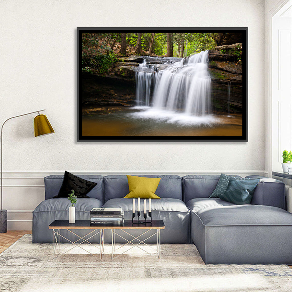 Table Rock State Park Waterfall Wall Art