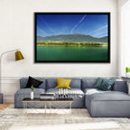Koprinka Dam Reflections Wall Art