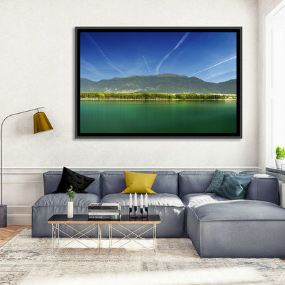 Koprinka Dam Reflections Wall Art