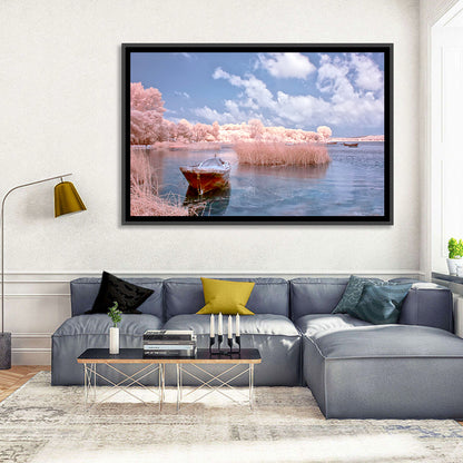 Golyazi Lake Boat Wall Art