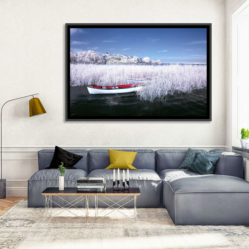 Golyazi Lake Winter Scene Wall Art