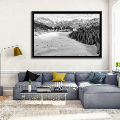 Dolomites at Lago Di Misurina Wall Art