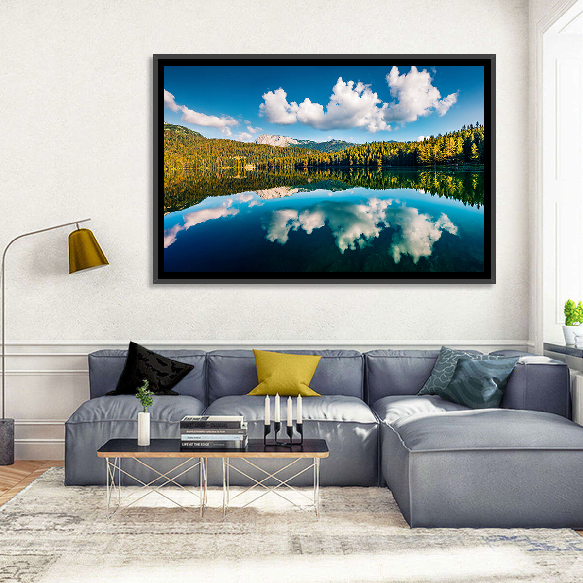 Crno Jezero Lake Wall Art