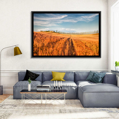 Tuscan Wheat Field Wall Art