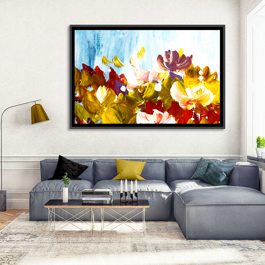 Impasto Floral Garden Wall Art