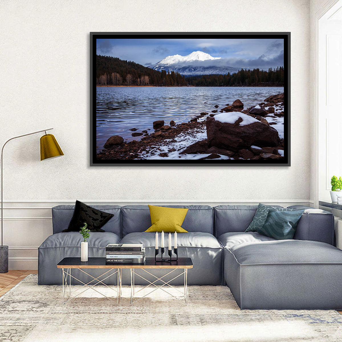 Mount Shasta and Lake Siskiyou Wall Art