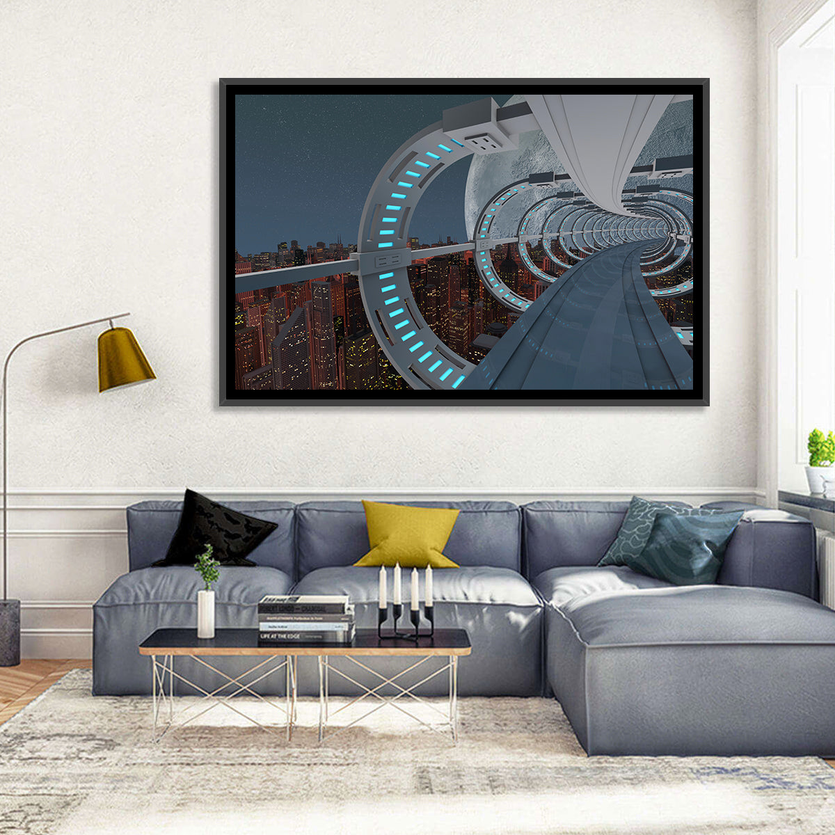 Aliens Transportation System Wall Art