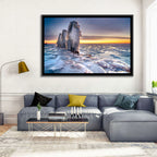 Netherlands Ice Sculpture Wall Art