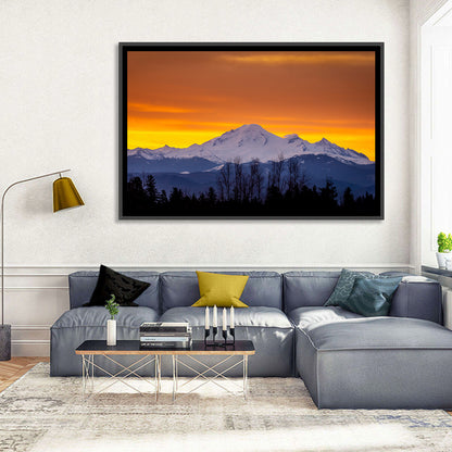 Sunrise Over Mount Baker Wall Art