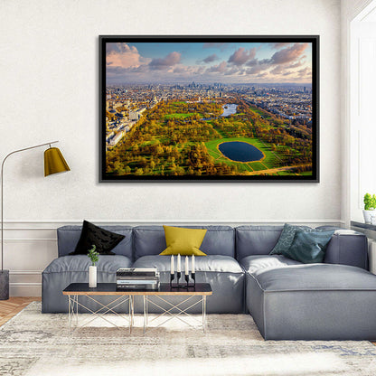 Hyde Park Aerial View Wall Art