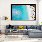 Cas Abou Aerial Shoreline Wall Art