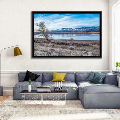 Winter Washoe Lake Morning Wall Art