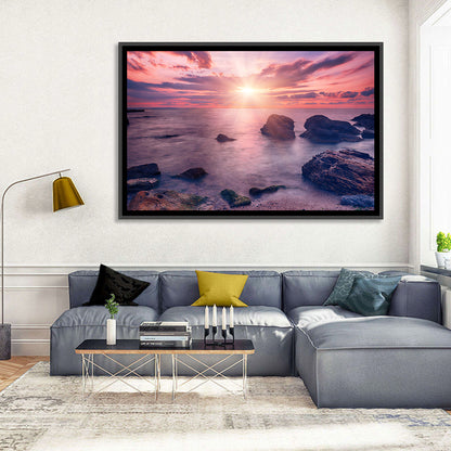 Ethereal Sea Sunrise Wall Art