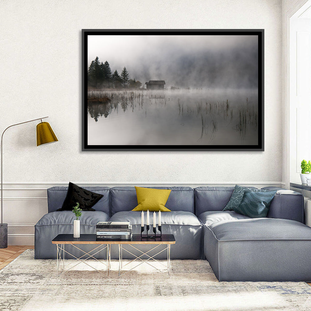Ferchensee Morning Mist Wall Art