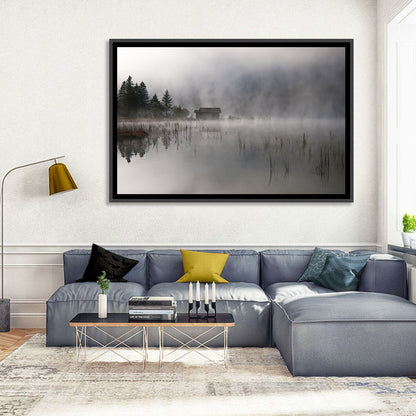 Ferchensee Morning Mist Wall Art