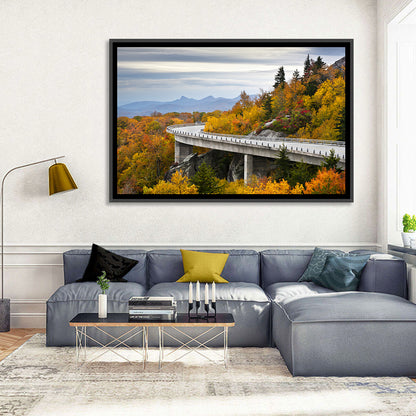 Linn Cove Viaduct at Grandfather Mountain Wall Art