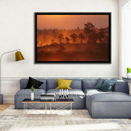 Kakerdaja Bog at Sunrise Wall Art