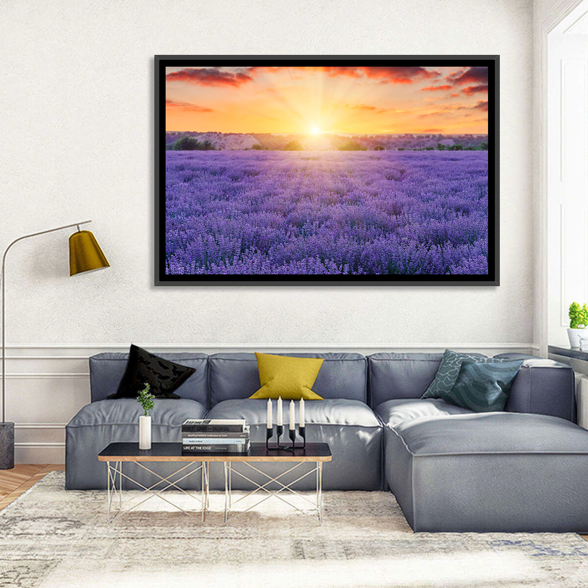 Lavender Fields Wall Art