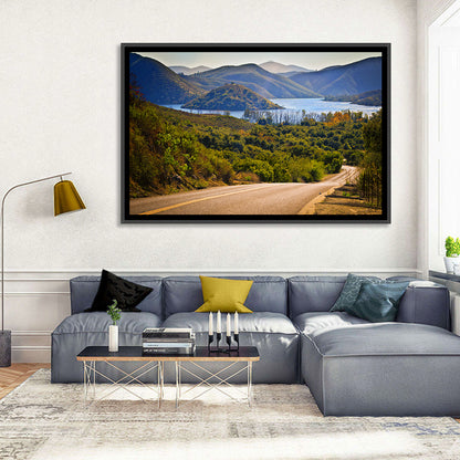 Lake Hodges Roadside Vista Wall Art