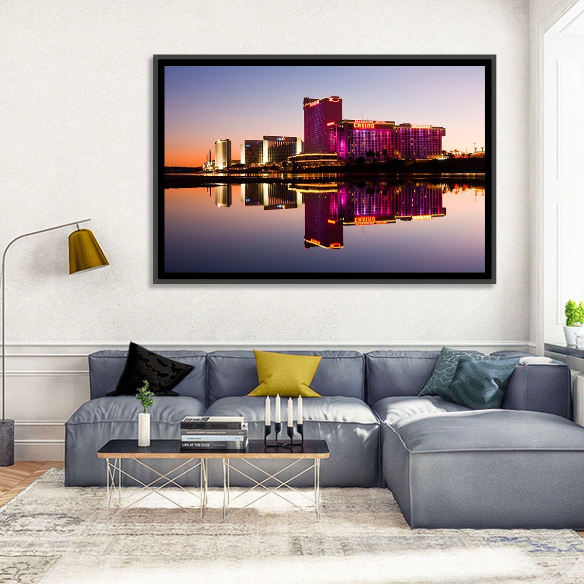 Laughlin Riverside Reflection Wall Art