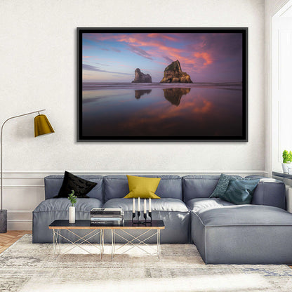 Wharariki Beach Sunrise Wall Art