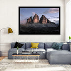 Tre Cime at Dusk Wall Art