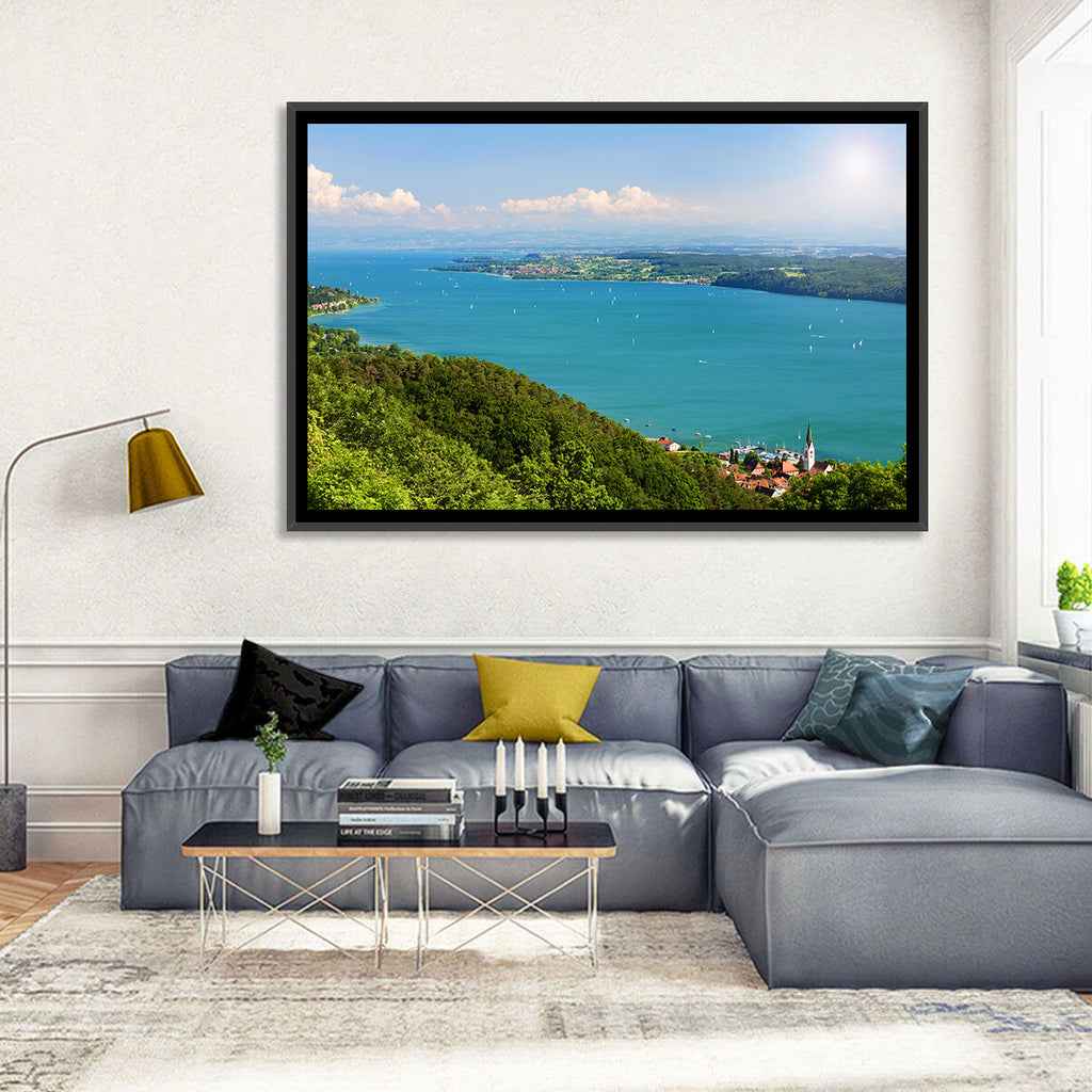 Immenstaad View of Lake Constance Wall Art
