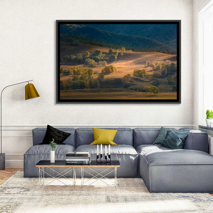 Bashang Plateau Golden Hour Wall Art