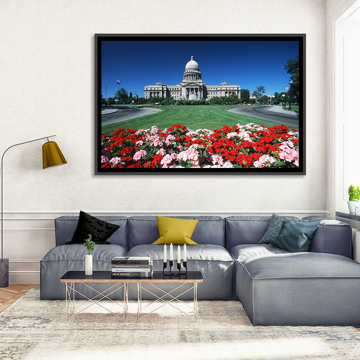 Idaho State Capitol, Boise Wall Art in a room, landscape